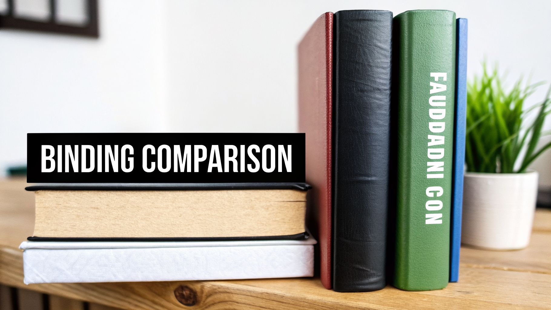 library binding books